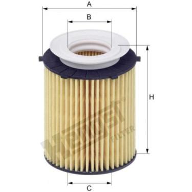 Imagem de Elemento do filtro de óleo hidráulico Glc-Class 2016 a 2019 - HENGST