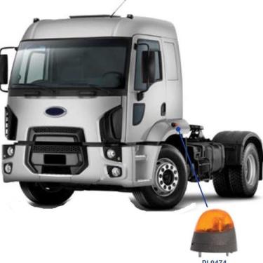 Imagem de Lanterna Lateral Ld Cargo 2012 Em Diante Lente em policarbonato amarel