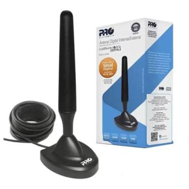 Imagem de Antena Digital Interna E Externa HDTV 4 em 1 Proeletronic