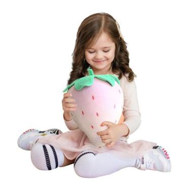 Imagem de Almofada de pelúcia PUXU Cute Fruit Stuffed Strawberry para crianças