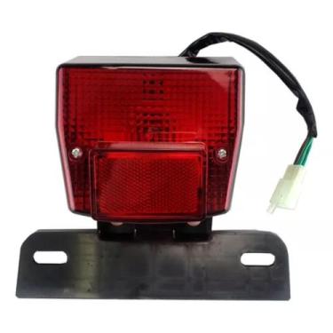 Imagem de Lanterna Traseira Traxx Star 50 Jl 50 Suporte Placa Completa - SMART F