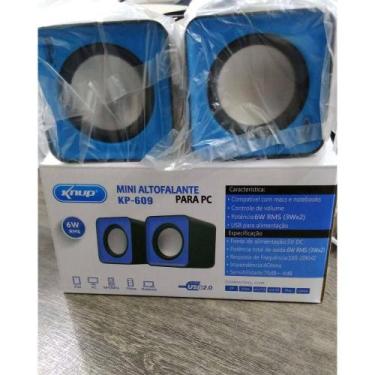 Imagem de Mini Alto Falante Caixa de Som Para Computador e Notebook USB - Knup