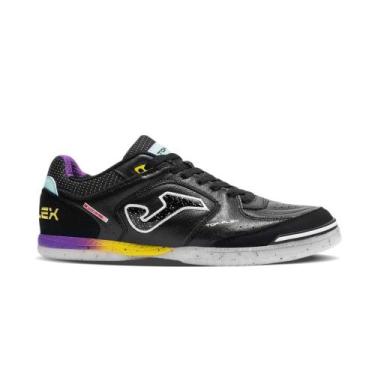 Imagem de Chuteira Joma Top Flex Futsal, 40, Preto, Roxo