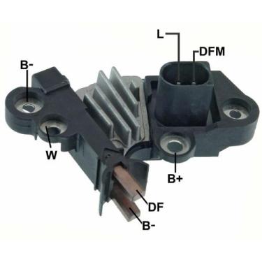 Imagem de REGULADOR VOLTAGEM ALTERNADOR para FIAT: UNO (FASE III): UNO - GAUSS