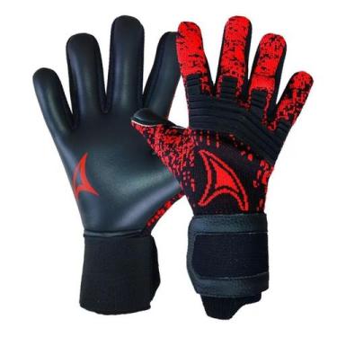 Imagem de Luva Goleiro Three Stars Life Knit Negativo Profissional, 10, Preto