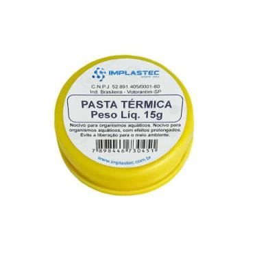 Imagem de Pasta termica pote 15 gramas implastec