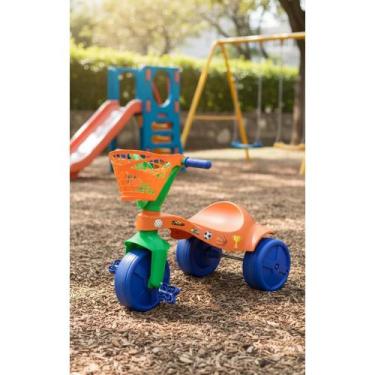 Imagem de Triciclo Infantil C/ Cestinha Brinquedo Seguro 2+ Anos - Congratulatio