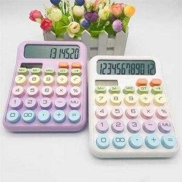 Imagem de Calculadora mbtech 16x12cm 12dig - - MB tech, Branco