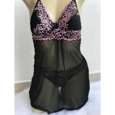 Imagem de Camisola Love - Secrets , Preto, M