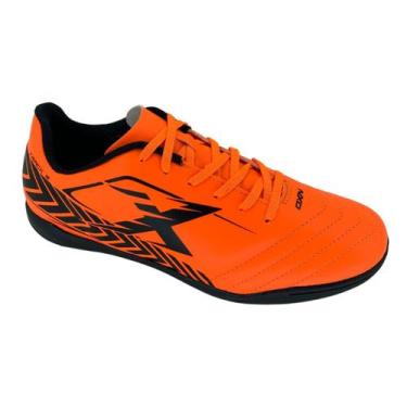 Imagem de Chuteira OXN Track 3 Society Strike - Masculino, Laranja, 43