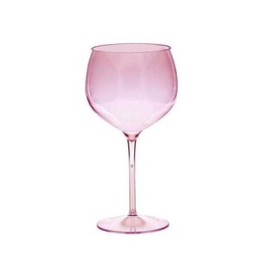Imagem de Taça Gin Rosa 600ml em Acrílico TG300 - Ou