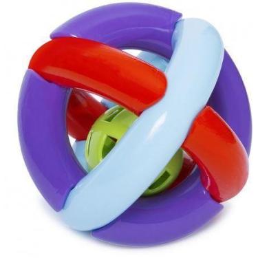 Imagem de Bolinha Maluquinha Infantil Didática Educativa com Chocalho - MERCOTOY
