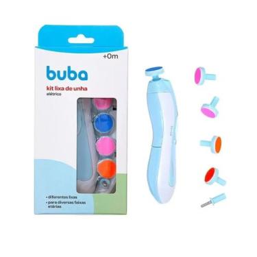 Imagem de Kit Lixa de Unha Elétrico Infantil Com LED Buba