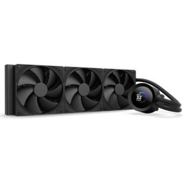 Imagem de Water Cooler NZXT Kraken Plus 360 Preto com Tela LCD 360mm RL-KN360-B2