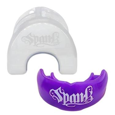 Imagem de Protetor Bucal Profissional Termo Ajustável Superior Spank, Lilás, Úni