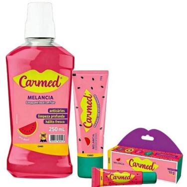 Imagem de Kit Oral Care Cimed Hidratante Labial Melancia, Melancia
