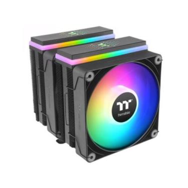 Imagem de Air cooler 120mm thermaltake astria 600, argb, dual-tower, black - cl-