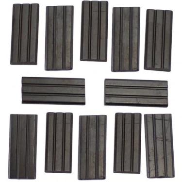 Imagem de Imã Picado 100 Unidades 8mm Largura x 2cm Altura x 2mm Espessura - IMA