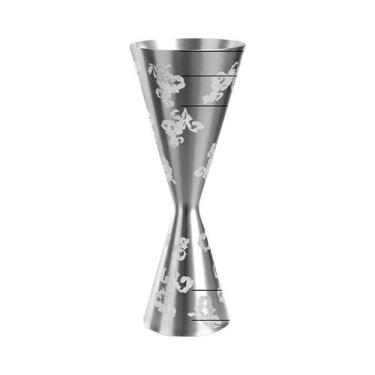 Imagem de Copo Medidor De Aço Inoxidável 30 45 60 90ml, Jigger Para Coquetéis, C