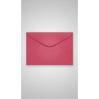 Imagem de Envelope Carta 114x162mm Papel 80g Rosa Claro 100 Unid. - Congratulati