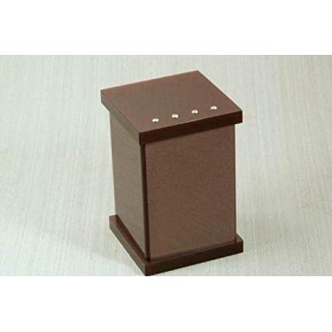 Imagem de Porta Algodão/Porta Cotonetes em Acrílico Com Strass Chocolate Decor Acrílicos