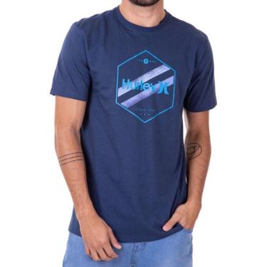 Imagem de Camiseta Hurley Hexa Two HYTS010106 Masculino-Masculino