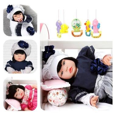 Boneca Kawaii Bebê Reborn Presente Cabelo Loiro + 22 Itens - Cegonha Reborn  Dolls - Bonecas - Magazine Luiza