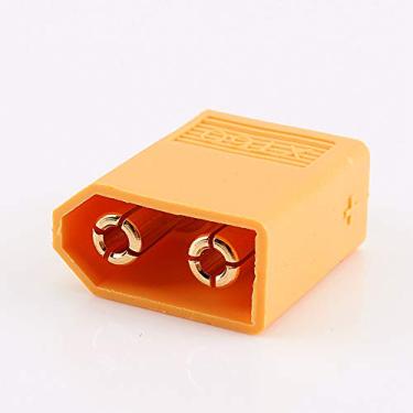 Imagem de Adaptador fêmea macho XT60, conexão firme de alta amplificação, conector macho XT60, banhado a ouro, para substituição para modelo RC