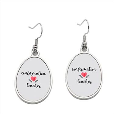 Imagem de Brinco de professor de confirmação – Brincos pendentes para meninas – Presente de festa de aniversário dos namorados