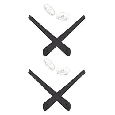 Imagem de Mryok 2 pares de meias de reposição para óculos de nariz para Oakley Gasser 0.5 OX5088 - Preto e preto