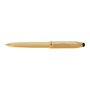 Imagem de Caneta esferográfica Cross Townsent Stylus (placa dourada 23 Kt)