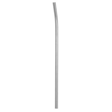 Imagem de Canudo De Aço Inox Reutilizável Ecológico Curvado 6,3mm 21cm