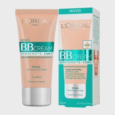 Imagem de Base bb Cream 5 em 1 Efeito Matte L`Oréal Paris FPS50 - Clara 30ml