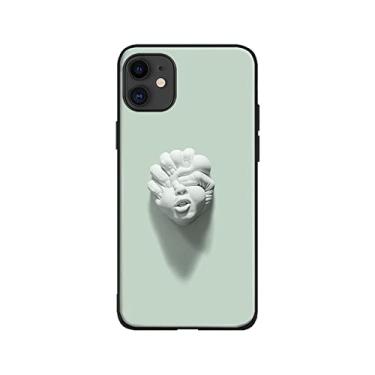 Imagem de Estátua de personalidade arte fofa para iphone 6 6s 7 8 plus x xr xs 11 pro max silicone macio capa de telefone capa de silicone, ae 4229 tpu silicone, para iphone 6 6 s
