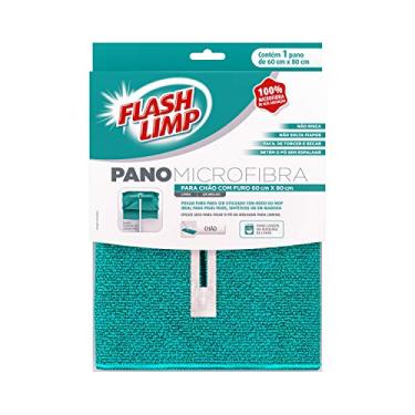Imagem de Flash Limp Pano Microfibra Para Chão Com Furo 60 X 80 Cm - FLP7276