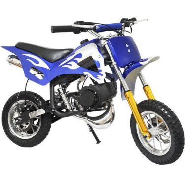 Moto Cross Trilha 125cc 4-tempos bz Apollo com Partida Elétrica e