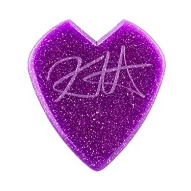 Imagem de Palhetas de guitarra Jim Dunlop Kirk Hammett Signature Jazz III, roxo brilhante
