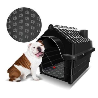 Imagem de Casa Em Plástico Para Cachorros N4 Com Colchão - Mecpet