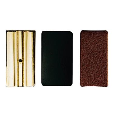 Imagem de Vandoren PP28 Conjunto de 3 placas de pressão de couro para sax tenor