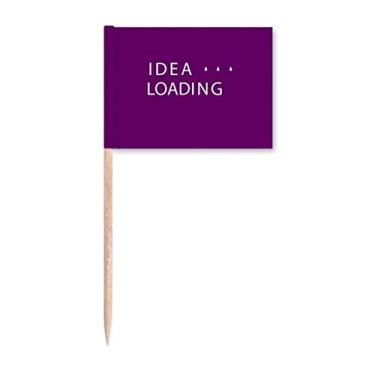 Imagem de Catchwords Ideia de carregamento Art Deco Presente Fashion Palito de Dentes Marcadores Decoração de Festa