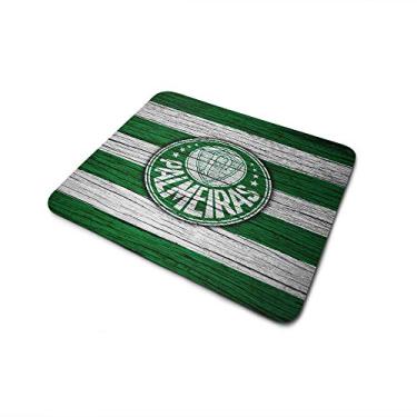 Imagem de Mouse Pad Palmeiras Fundo Madeira