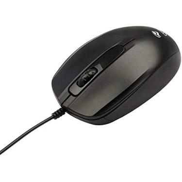 Imagem de Mouse C3Tech, USB preto - MS-30BK, Padrão