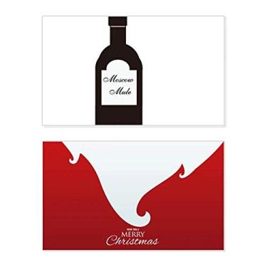 Imagem de Chave de fenda Vodka Suco Laranja Coquetel Feriado Feliz Natal Cartão de parabéns Mensagem de Natal