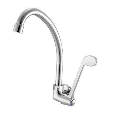 Imagem de Torneira Para Cozinha Parede Bica Móvel Globalmedic Meber