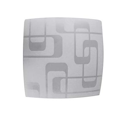 Imagem de Plafon Leblon LED 6500K LLUM Bronzearte Leblon 20W Transparente 30 x 30 cm