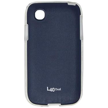 Imagem de Capa Protetora Jellskin Azul Marinho L40, Voia, Capa com Proteção Completa (Carcaça+Tela), Azul Marinho