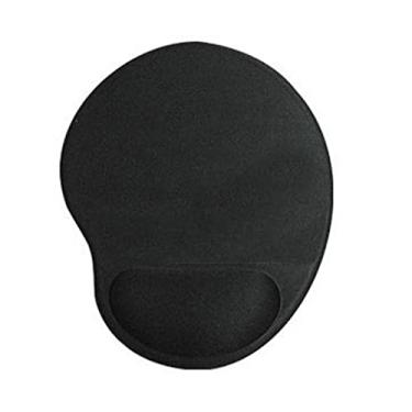Imagem de Mouse Pad Preto com Apoio Ergonômico Confort pad
