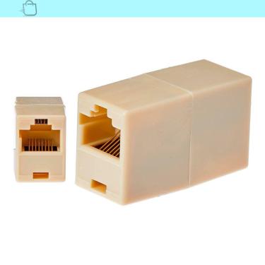 Imagem de Extenda sua rede - Adaptador Rj45 Fêmea x Fêmea