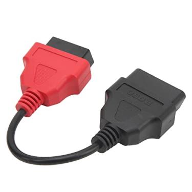 Imagem de Substituição do Cabo Adaptador de Scanner OBD2 Vermelho SRS para Diagnóstico