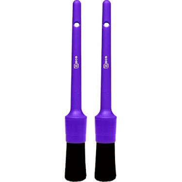 Imagem de 2 Pinceis Zacs Detalhamento externo Automotivo Cerdas Macia